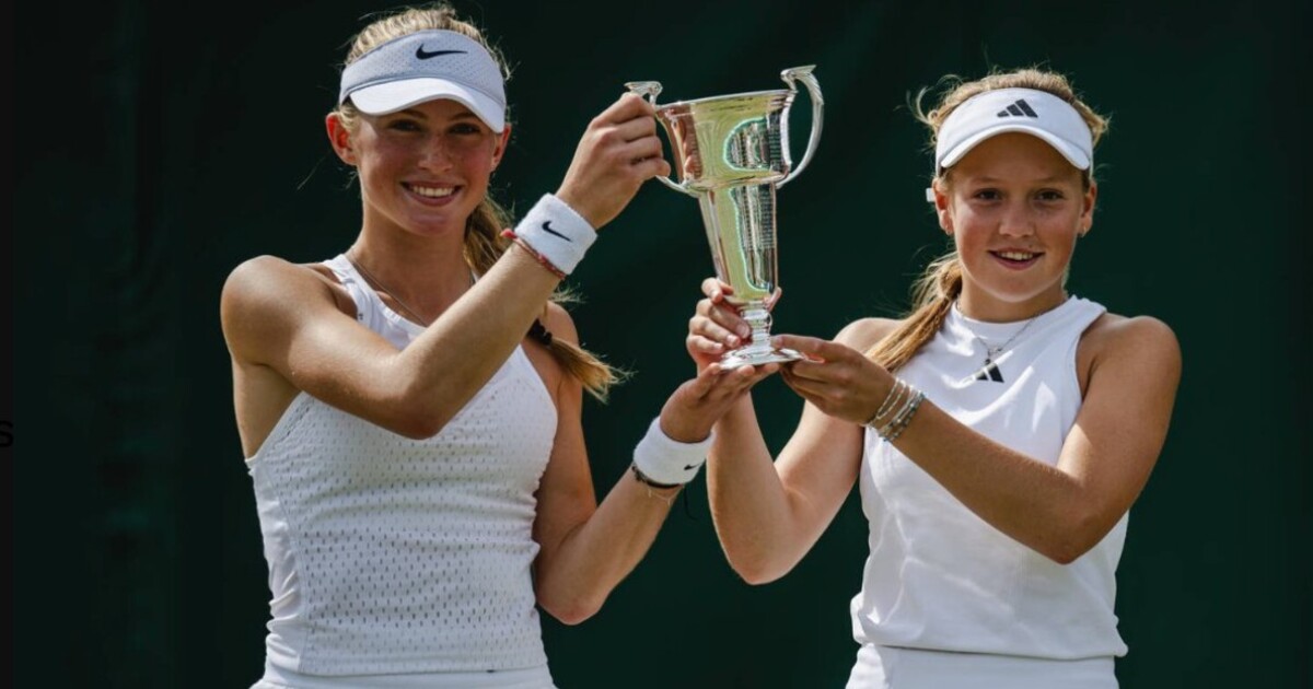 České tsunami na Wimbledonu: Tituly získali i juniorští deblisté, Bartůňková byla ve finále