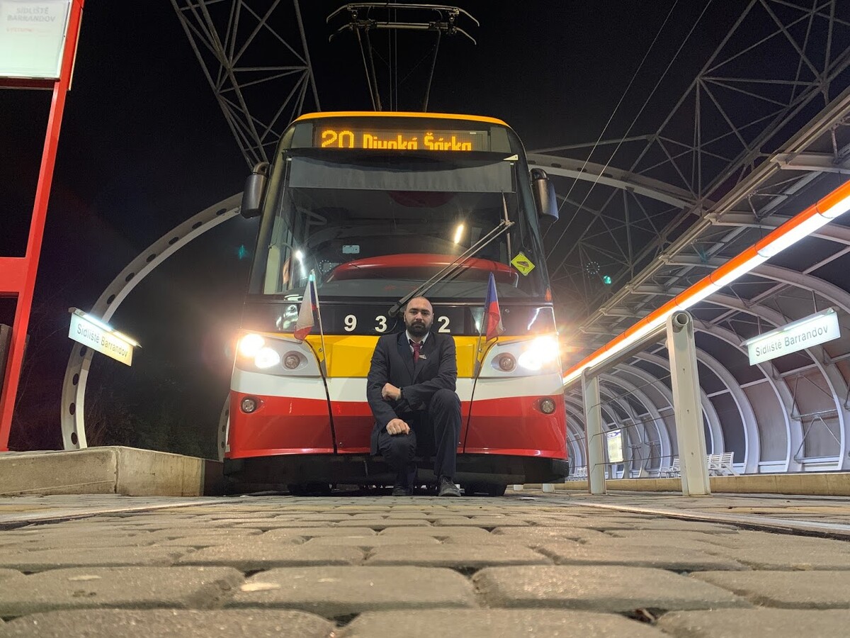Jaroslav Vojtěcký řidič tramvaje