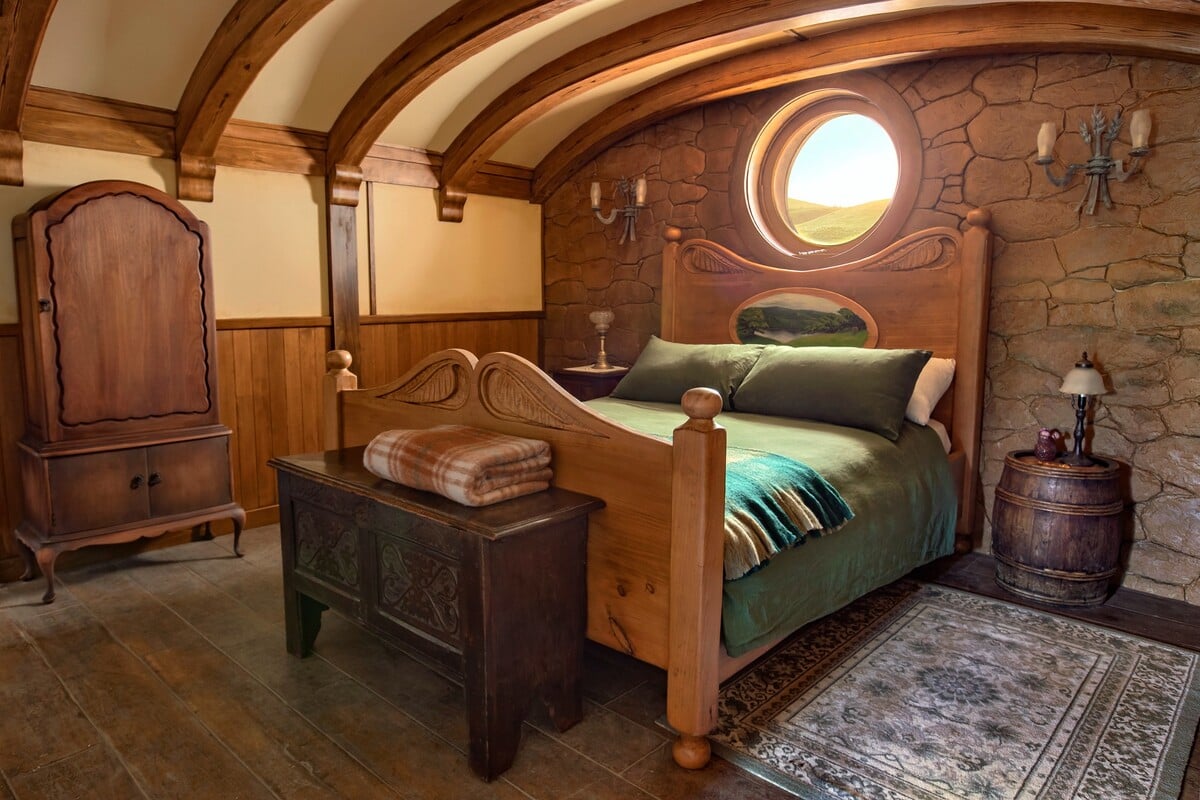 airbnb Hobbit cestovanie architektúra