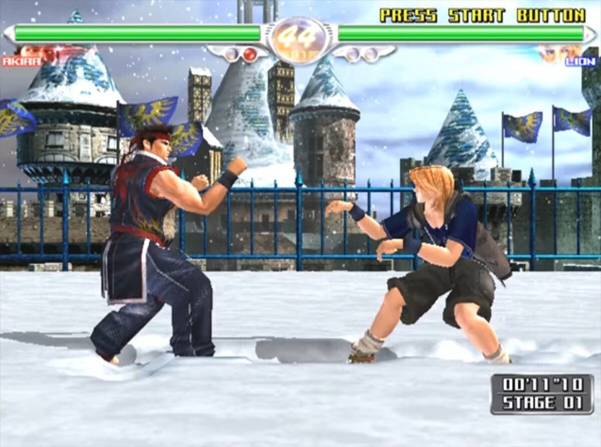 Virtua Fighter 4.