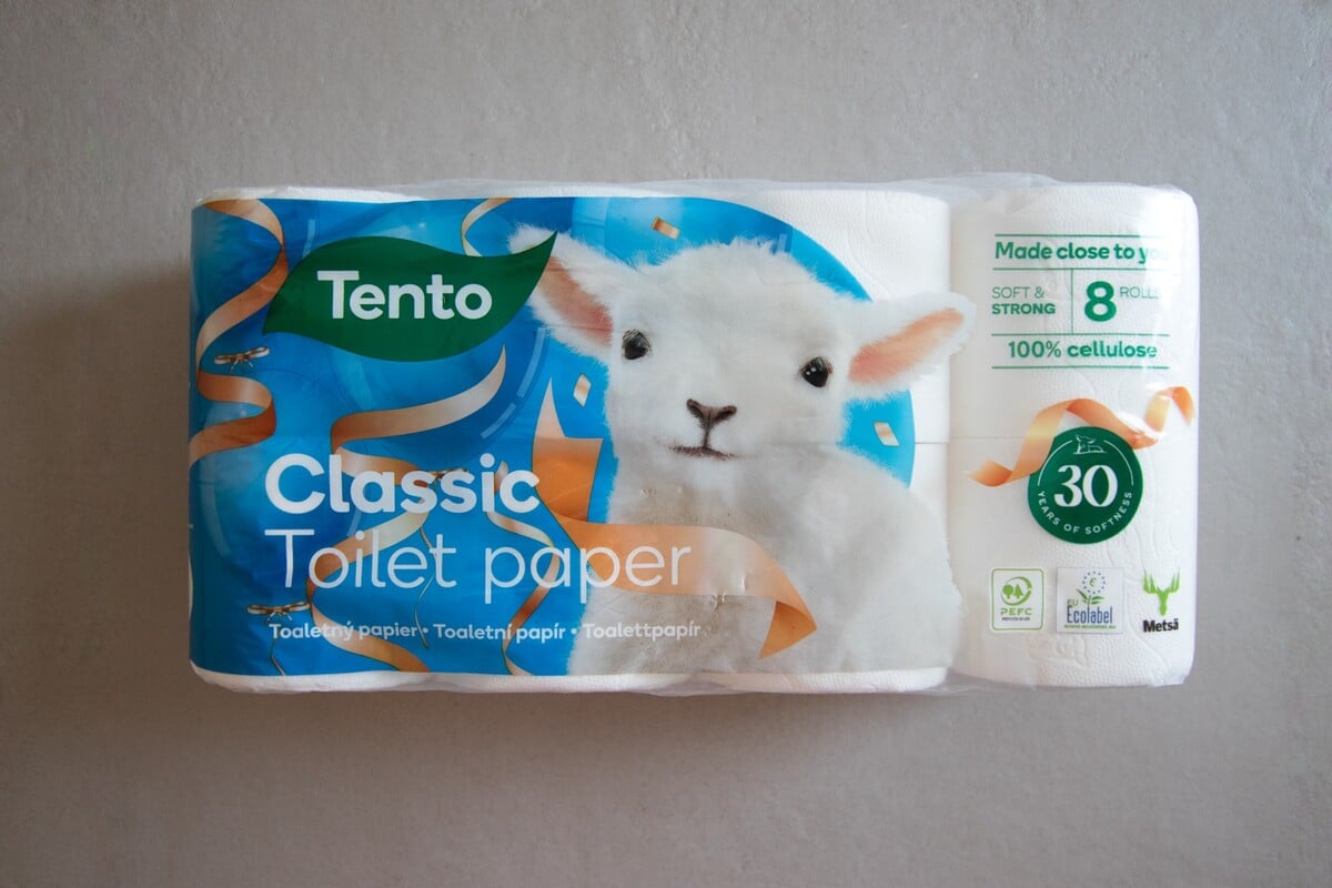 toaletní papír toaleťák wc test