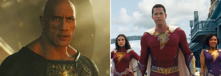 Warner Bros. ukázalo nové trailery na Black Adama a Shazama. Nakonec budou zřejmě bojovat se Supermanem