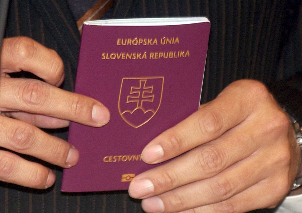 cestovný pas, SR