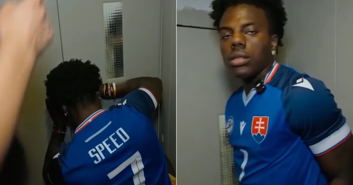 AKTUÁLNĚ: IShowSpeed uvízl ve výtahu v bratislavské restauraci. Musel si zavolat záchranku