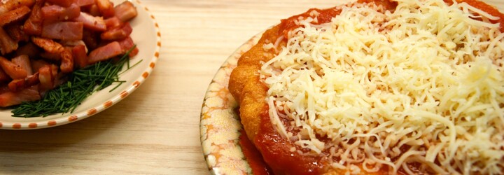 Recept na langoše z jednoduchého kynutého těsta