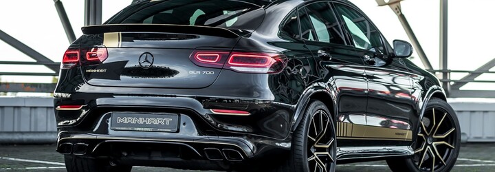 Manhart pretvoril Mercedes-AMG GLC 63 S na 707-koňovú beštiu s čierno-zlatým kabátom
