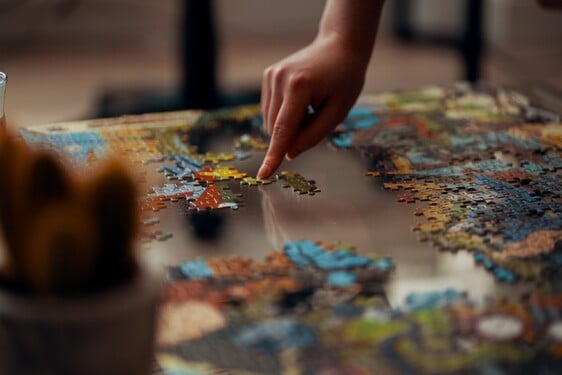 Anna Počarovská z Miroslavi poskládala celkem 92 různých obrazů skládačky puzzle, přičemž celkový počet dílků činil 280 312 kusů. Za jak dlouho se jí to povedlo?
