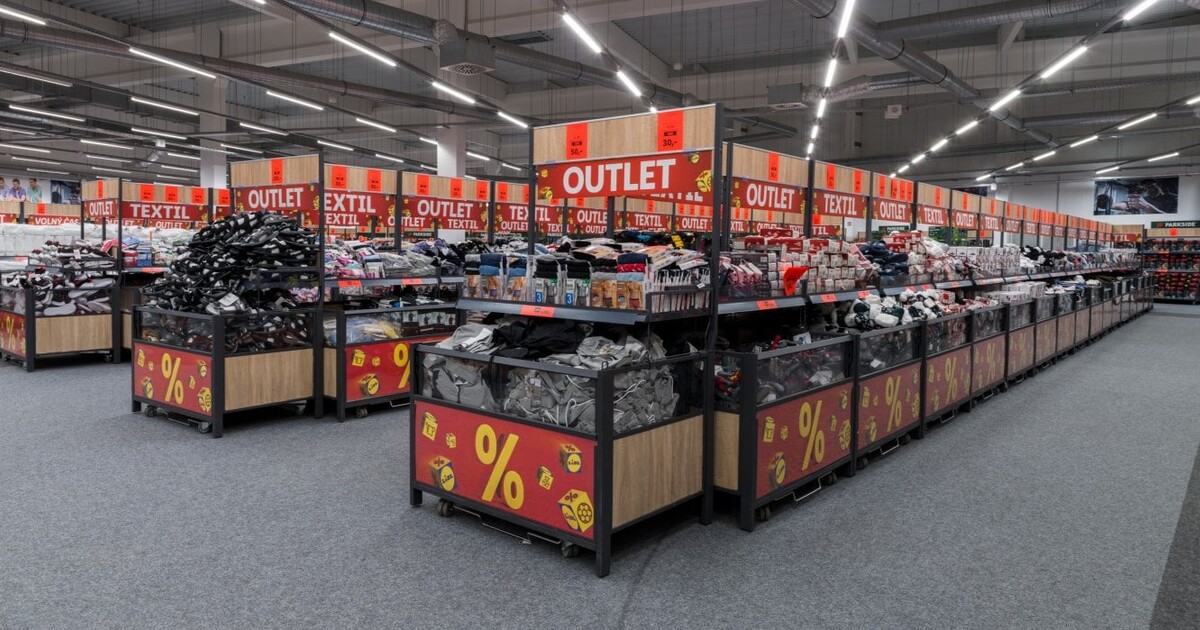 Lidl outlet v Praze v létě skončí. Přestěhuje se na Moravu