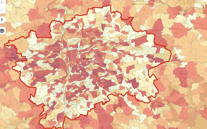 Interaktivní mapa Prahy: Podívej se, kde se pohybuje nejvíc lidí a kudy jezdí.