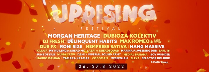 Uprising predstavil nové mená a televízny spot. Môžeš sa tešiť na troch držiteľov Grammy