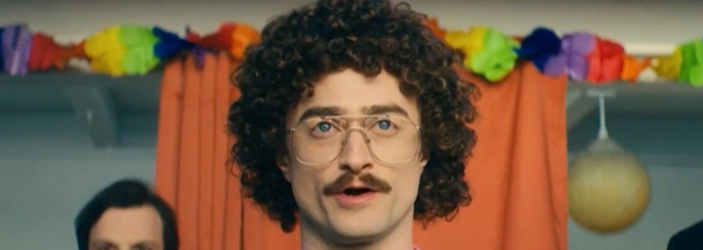 Daniel Radcliffe Is Unrecognizable From The "Weird Al" Yankovic. He Is Impersonating Madonna, Eminem And Michael Jackson