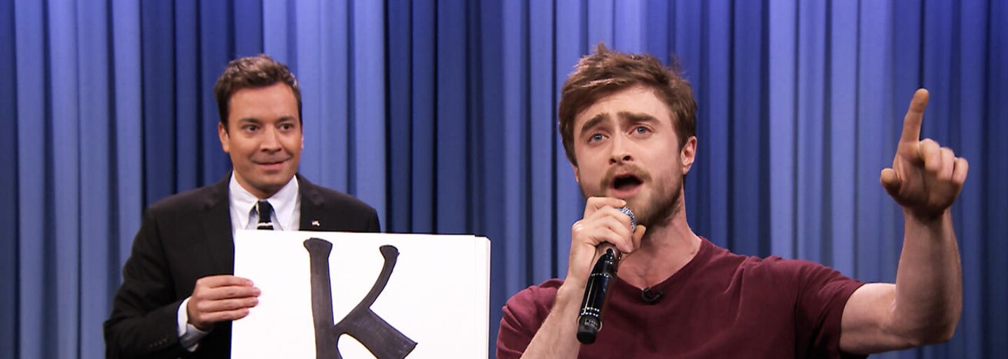Daniel Radcliffe, rapujúci Harry Potter, sa opäť zmocnil mikrofónu a predviedol skladbu od Eminema