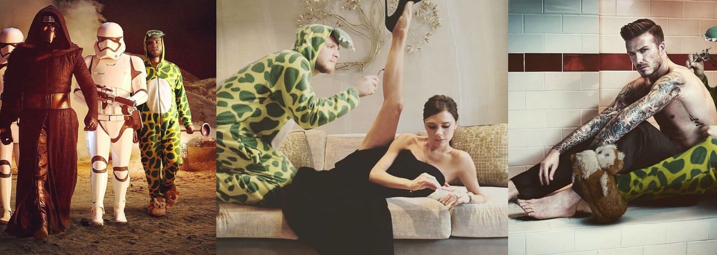 David Beckham či Kim Kardashian si našli nového kamaráta vďaka práci s Photoshopom. Lorenz už stretol takmer každú celebritu