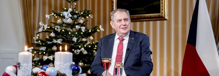 Vánoční poselství Miloše Zemana: Rusko označil za agresora, varoval před zeleným fanatismem