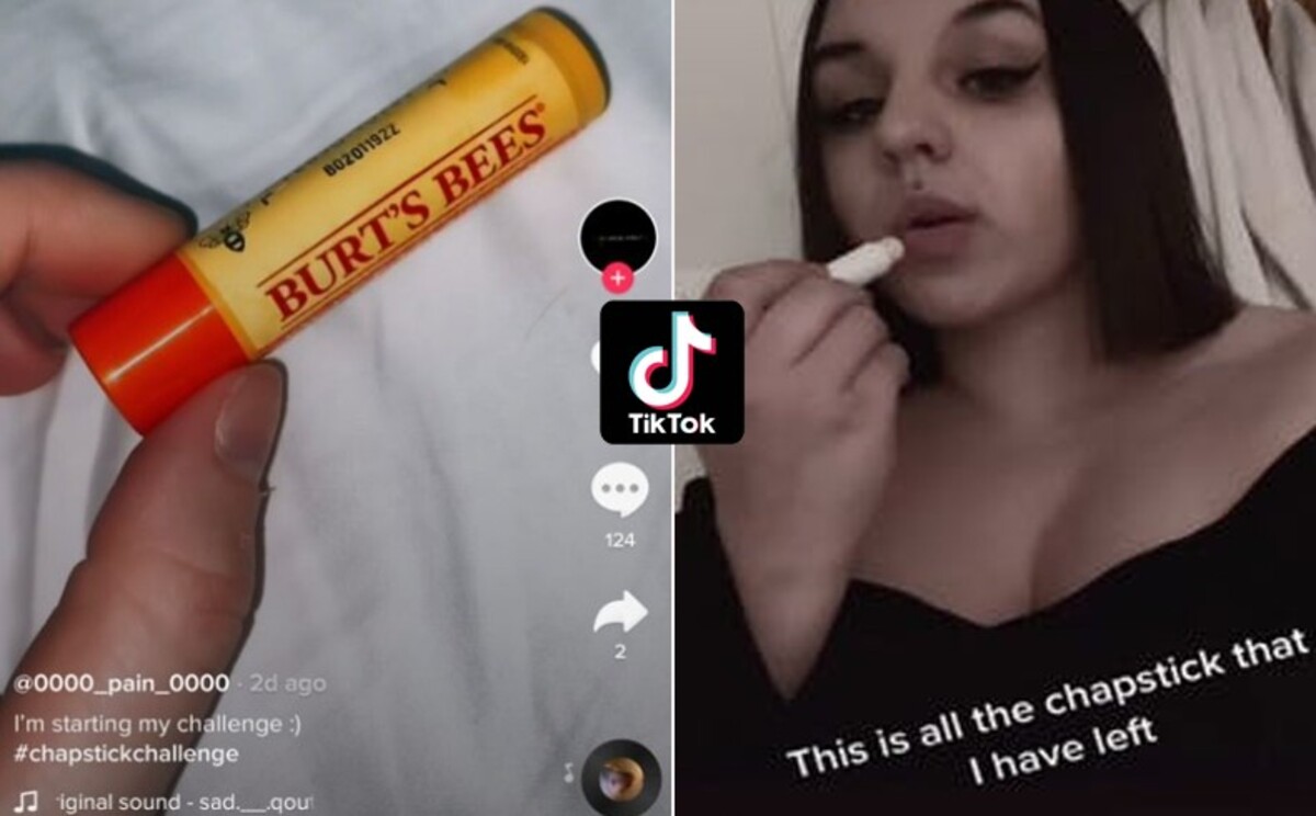 tiktok, chapstick