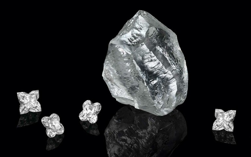 Značka Louis Vuitton získala 549karátový diamant, který je starý 1 až 2 miliardy let.