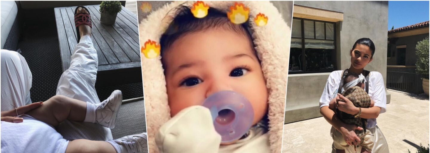 Dcérka Kylie Jenner Stormi nevie ešte chodiť, no už má zbierku topánok v hodnote 22-tisíc dolárov