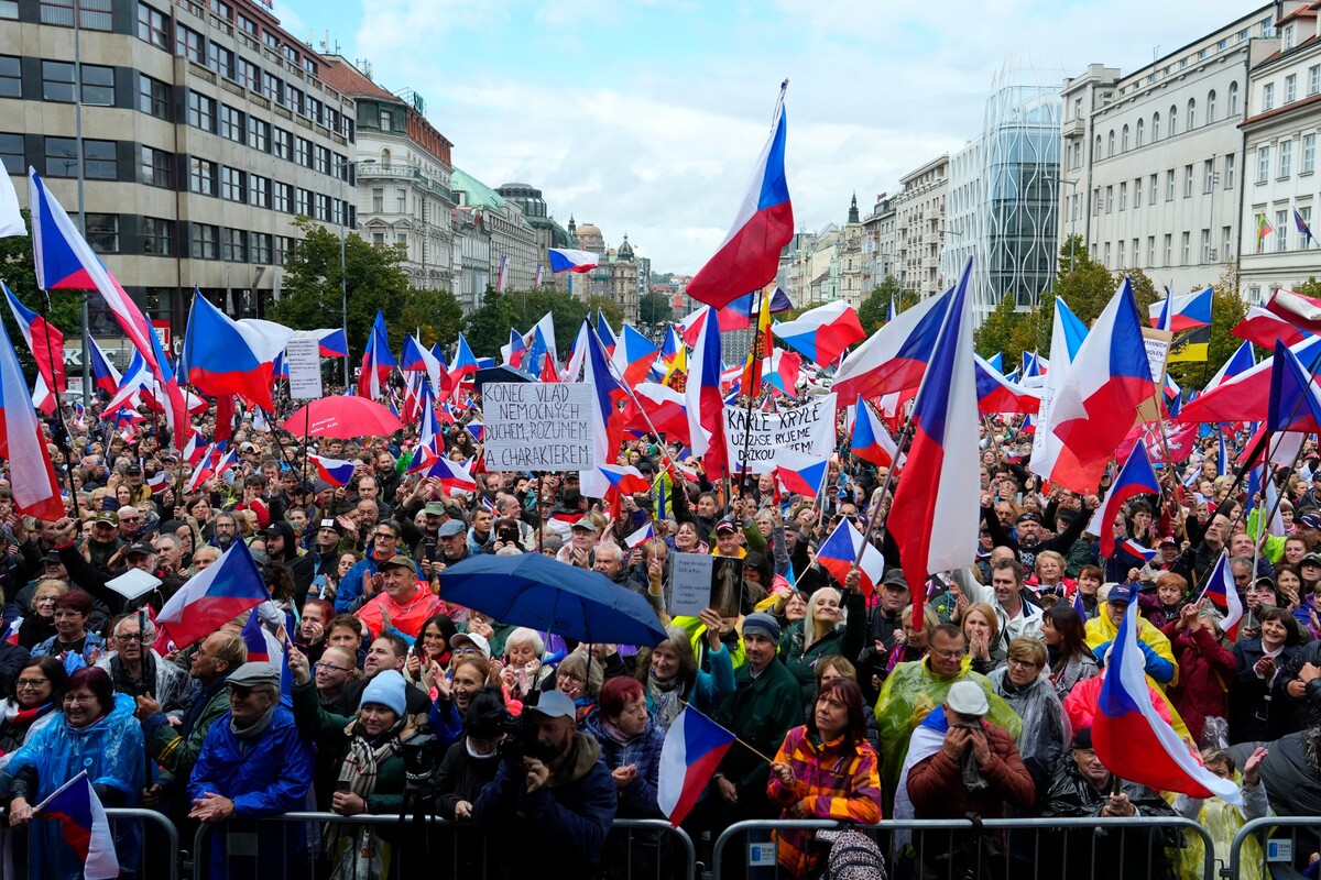 demonstrace, Praha