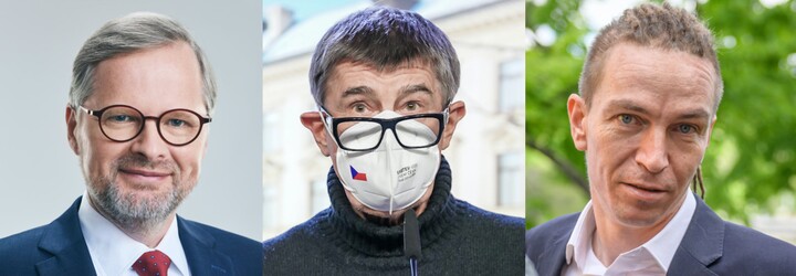 Představujeme favority na premiéra. Kdo jsou a co nabízí Babiš, Fiala a Bartoš