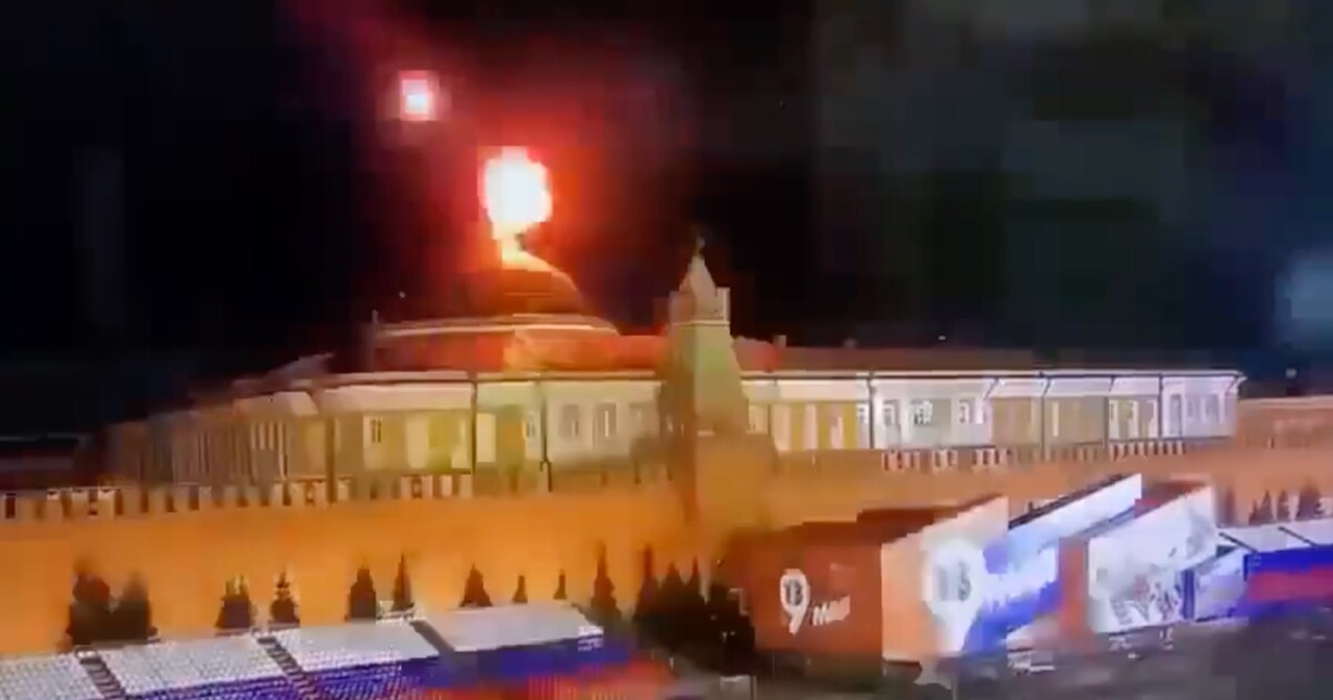 Video: Rusko zneškodnilo dva sebevražedné drony, které zaútočily na Kreml