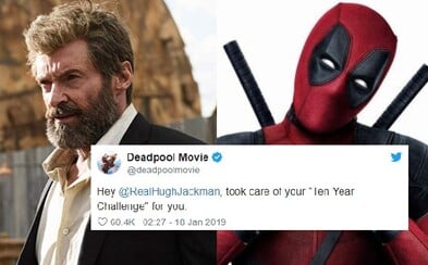 Deadpool si opět utahuje z Wolverina. Aktuálně k tomu využil 10 year challenge Deadpool si opět utahuje z Wolverina. Aktuálně k tomu využil 10 year challenge