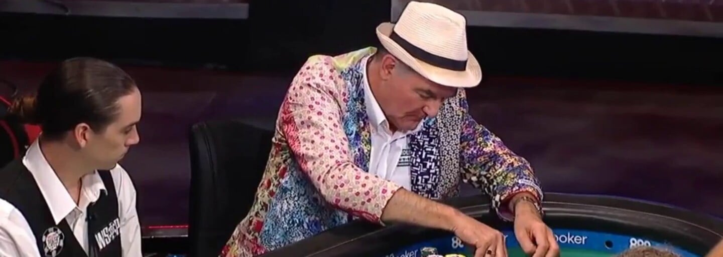 Dědeček si chtěl ve Vegas splnit pokerový sen a už vyhrál minimálně 1 milion dolarů. Pokud se mu poštěstí, domů může odejít až s 8 miliony