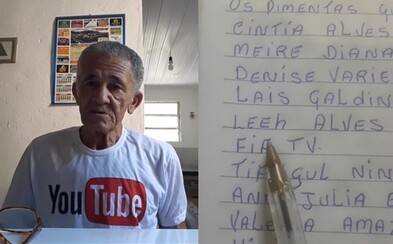 Dědeček youtuber individuálně poděkoval více než 1 500 odběratelům za to, že sledují jeho videa. Dnes jich má skoro 4 miliony Dědeček youtuber individuálně poděkoval více než 1 500 odběratelům za to, že sledují jeho videa. Dnes jich má skoro 4 miliony