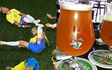 Desiatky tisíc Belgičanov budú piť pivo na ex zakaždým, keď Neymar spadne. Vo veľkej výzve nie je o účasť fanúšikov núdza Desiatky tisíc Belgičanov budú piť pivo na ex zakaždým, keď Neymar spadne. Vo veľkej výzve nie je o účasť fanúšikov núdza