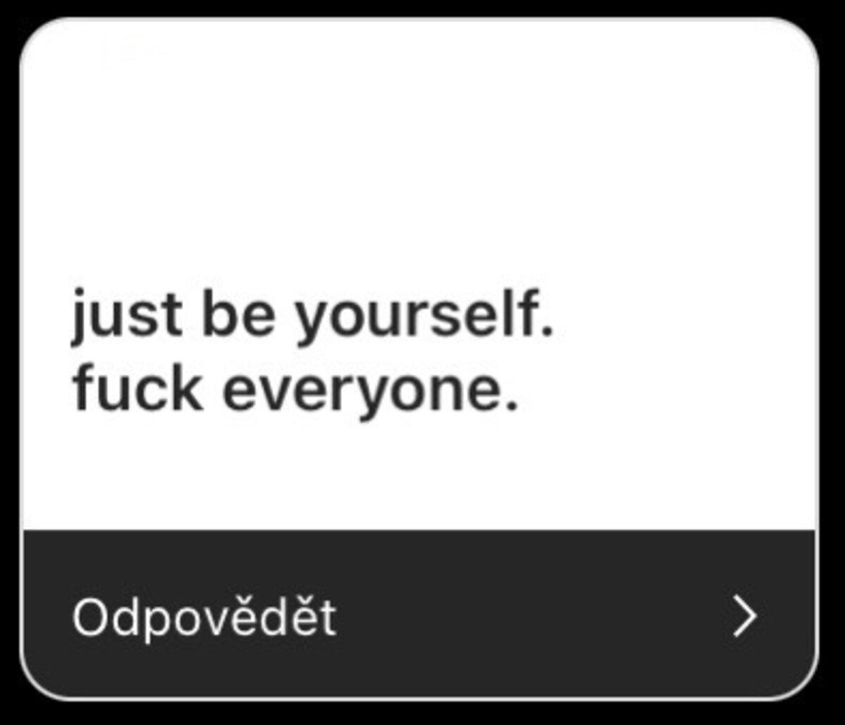 odpovědi