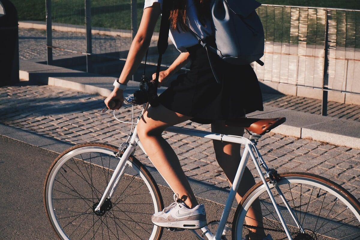 bicykel, cyklista