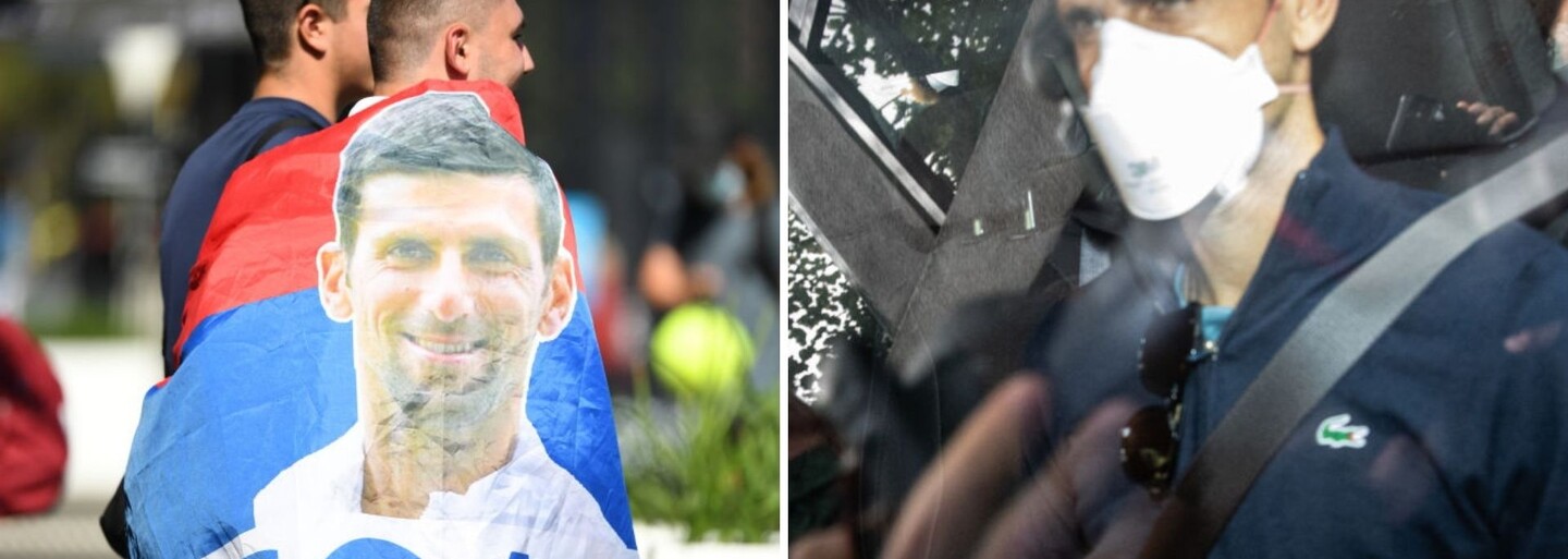 Djokovića stál neúspešný výlet do Austrálie 767 000 eur. Útechou mu bol skandujúci dav fanúšikov v Belehrade