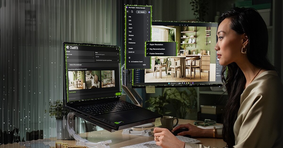 AI ti může usnadnit život víc, než si myslíš. TOP nástroje, které spolu s GeForce RTX oceníš v práci