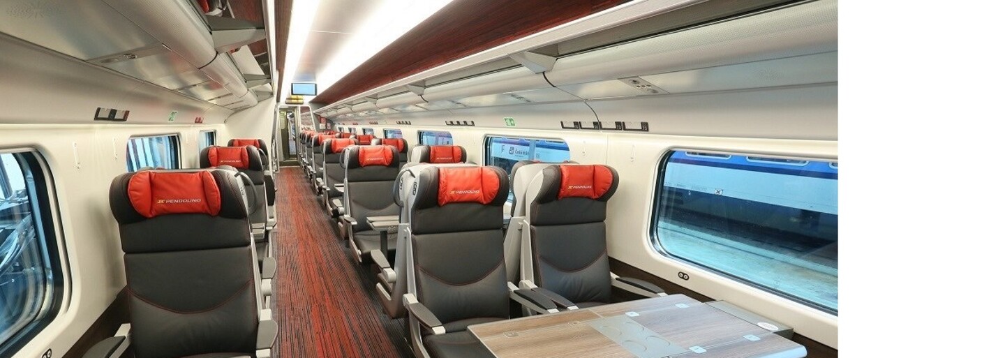 Do Košíc jazdí vlak s kinom či obrazovkami a cítiť sa v ňom budeš ako v lietadle. Vynovené Pendolino je klenot na našich železniciach