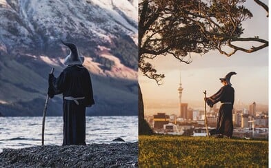 Dobrodruh precestoval Nový Zéland v kostýme Gandalfa. Chcel tak vzdať hold Pánovi prsteňov Dobrodruh precestoval Nový Zéland v kostýme Gandalfa. Chcel tak vzdať hold Pánovi prsteňov