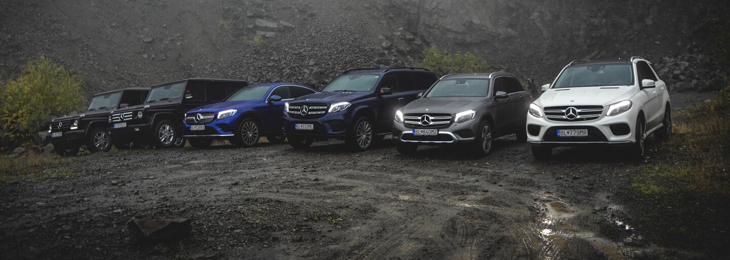 Dobrodružné potulky zákutiami Slovenska v plejáde najmodernejších SUV-čiek z dielne značky Mercedes-Benz