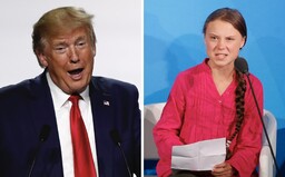 Donald Trump si utahuje z klimatické aktivistky Grety Thunberg: „Vypadá jako velmi šťastná dívka!“