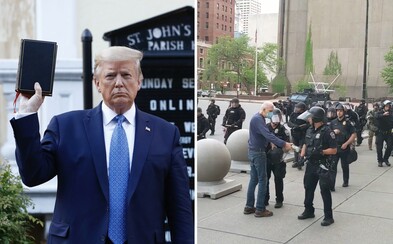Donald Trump zveřejnil svůj zřejmě zatím nejhorší status. 75letého důchodce zraněného policií označil za provokatéra z Antify Donald Trump zveřejnil svůj zřejmě zatím nejhorší status. 75letého důchodce zraněného policií označil za provokatéra z Antify