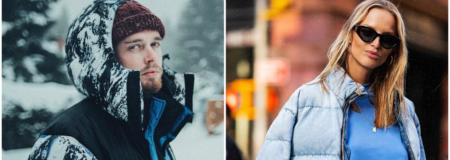 Drahé péřové bundy nebo luxusní obuv. Známé české a slovenské tváře si módu užívají plnými doušky
