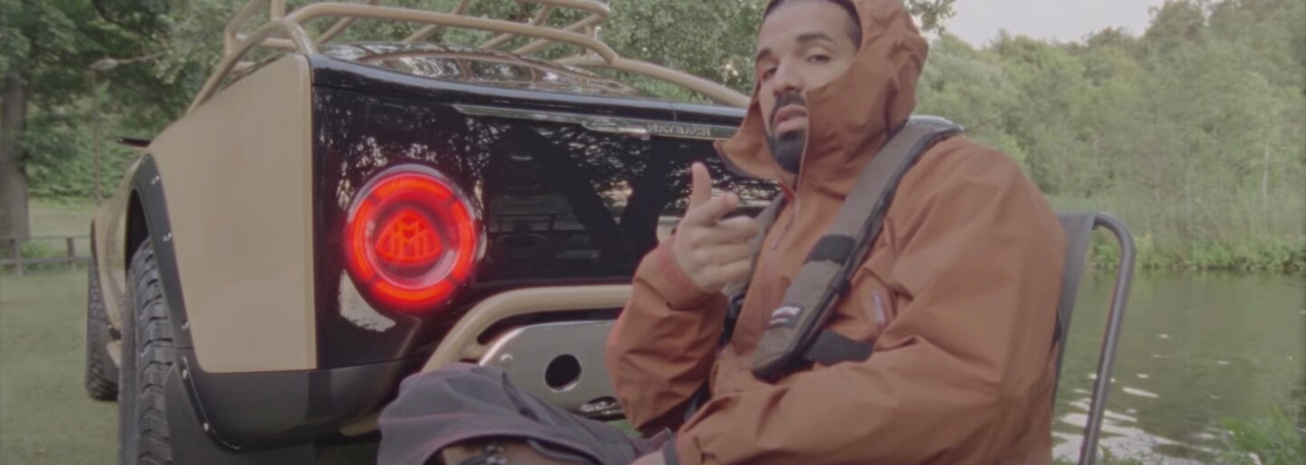 Drake v novom videoklipe chytá ryby z Maybachu od Virgila Abloha a vyjadruje podporu Young Thugovi aj Gunnovi