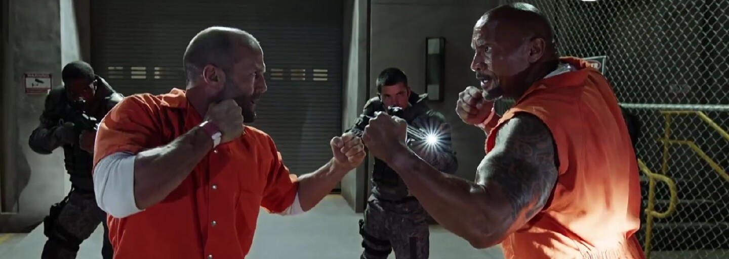 Dwayne Johnson jako Hobbs a Jason Statham jako Deckard si díky skvělé chemii a úžasným momentům z Rychle a zběsile 8 vysloužili vlastní film