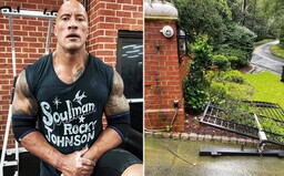 Dwayne Johnson vytrhol bránu holými rukami, lebo mu nešla elektrina a ponáhľal sa na natáčanie. Opravári sa ho zľakli