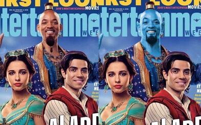 Džin Willa Smitha bude v Aladinovi modrý. CGI verziu potvrdil aj samotný herec Džin Willa Smitha bude v Aladinovi modrý. CGI verziu potvrdil aj samotný herec