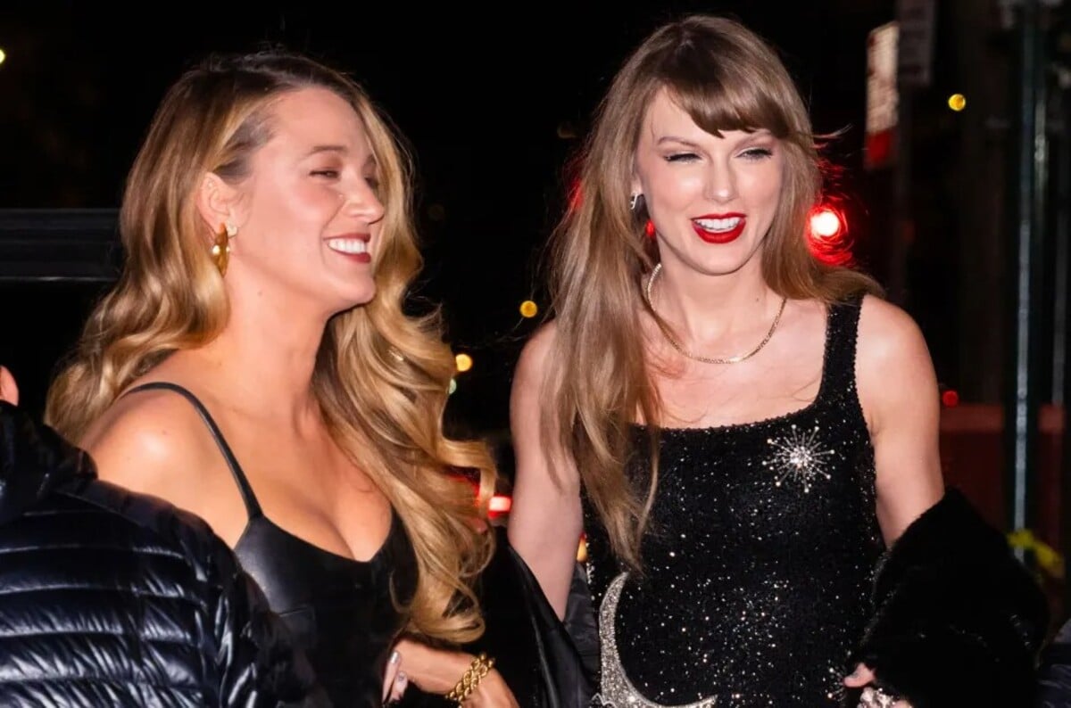 Taylor Swift a Blake Lively na začiatku Eras Tour.