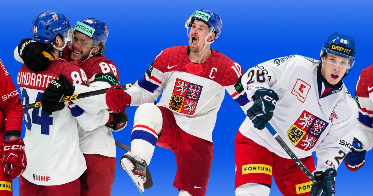 Kdo reprezentuje Česko na MS 2025? Podívej se hokejistům pod helmu