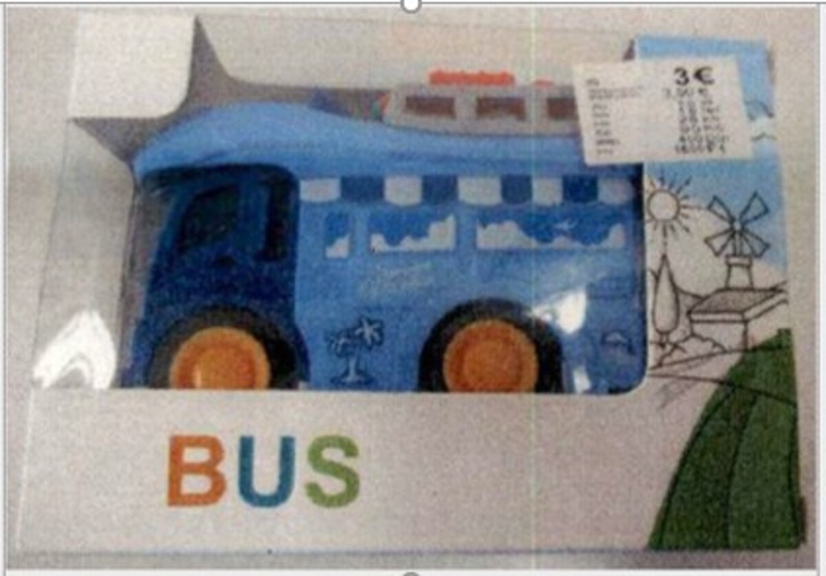 Detský autobus s číslom tovaru 20499001261000000300.
