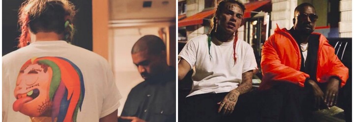 Tekashi 6ix9ine a Kanye West byli spolu ve studiu. Pravděpodobně se dočkáme společné skladby
