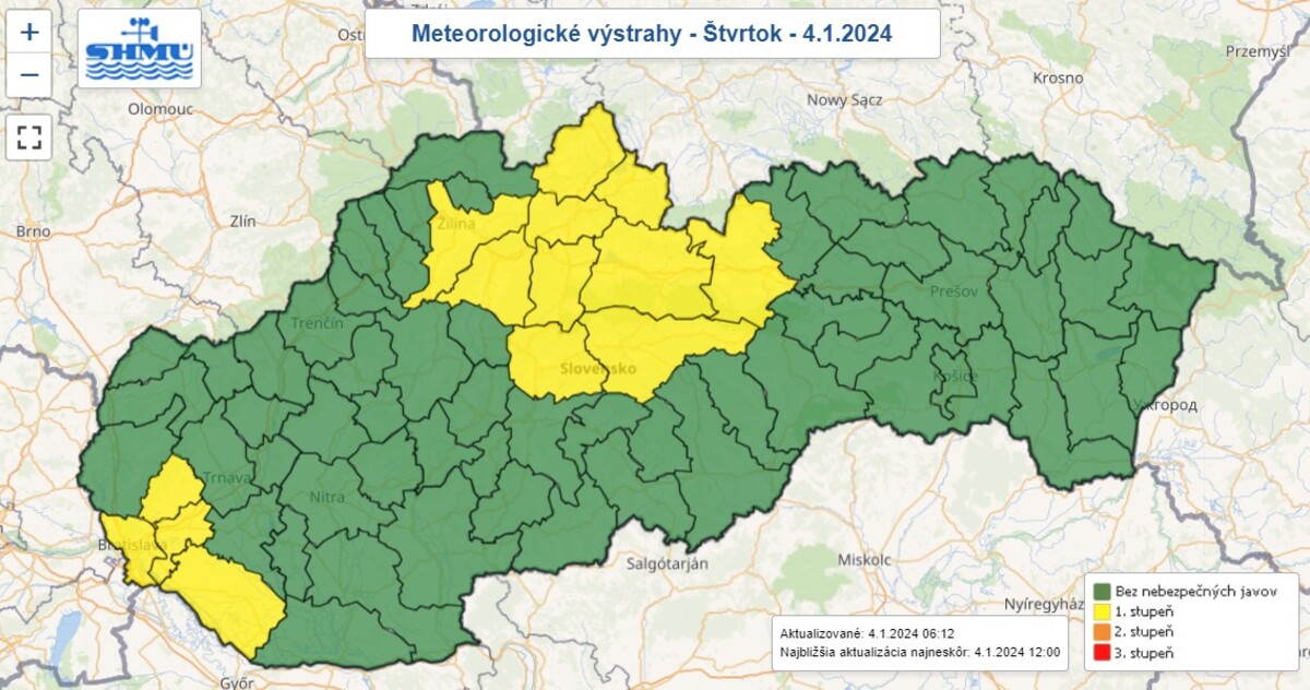 počasie