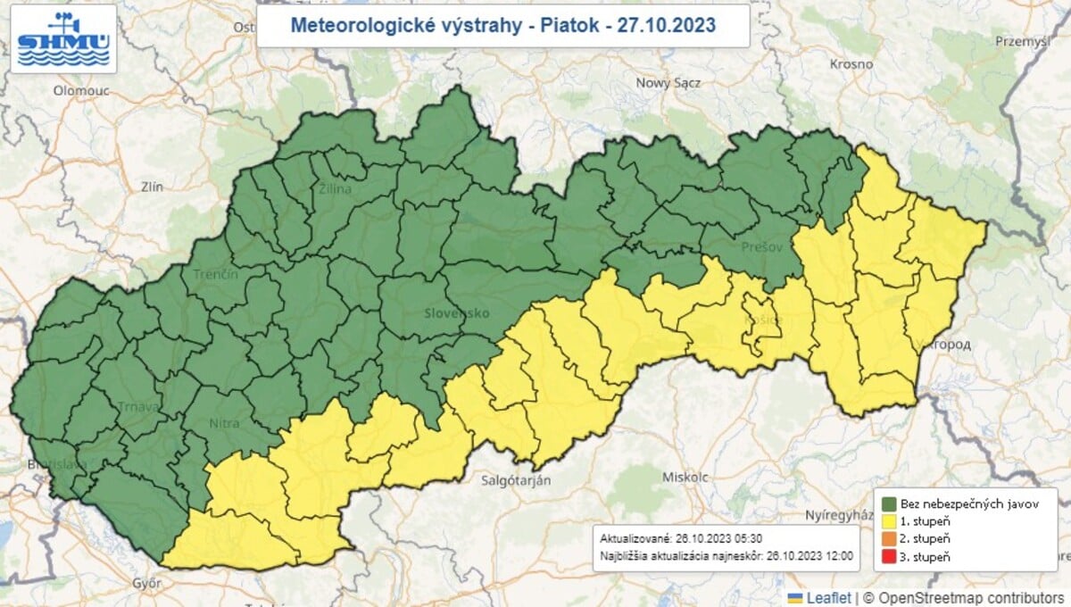 počasie