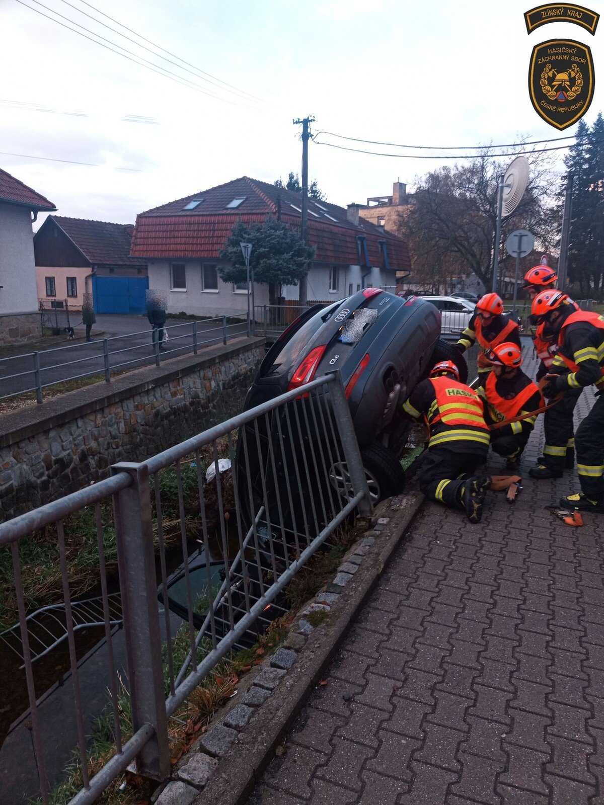 Auto, nehoda, Slušovice