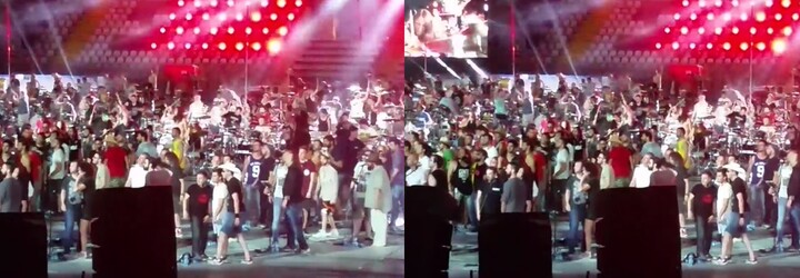 1000 ľudí milujúcich hudbu je späť a strihli si rovno celovečerný koncert. Hrali skladby od Nirvany či Davida Bowieho